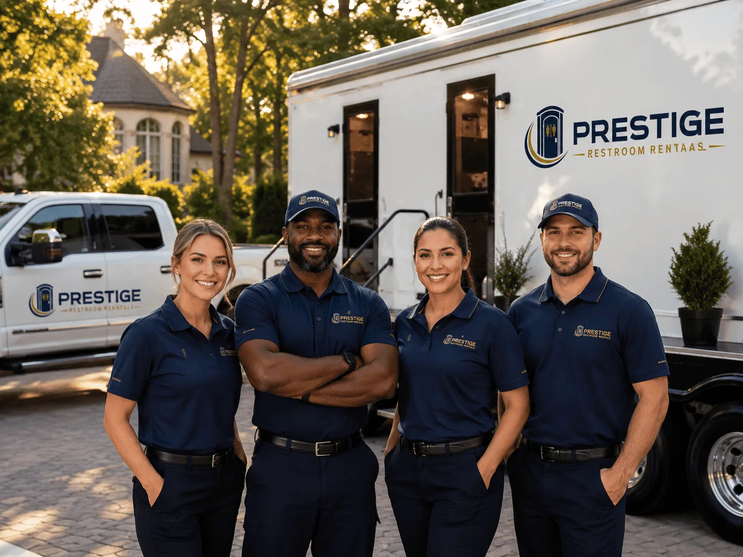 Trusted Luxury Portable Restrooms company in Samaria, MI